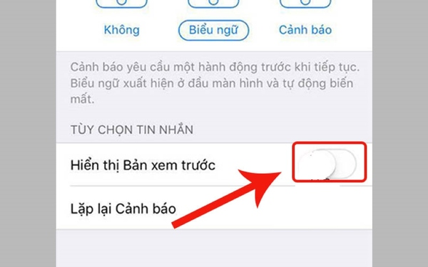 Cách ẩn tin nhắn trên iPhone