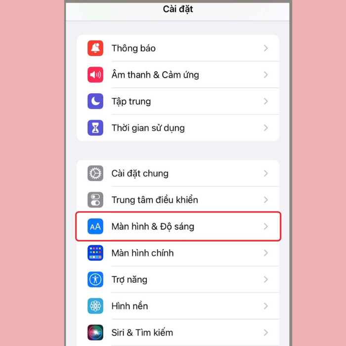 Cách tắt màn hình iPhone bằng cách cài đặt tự động tắt màn hình