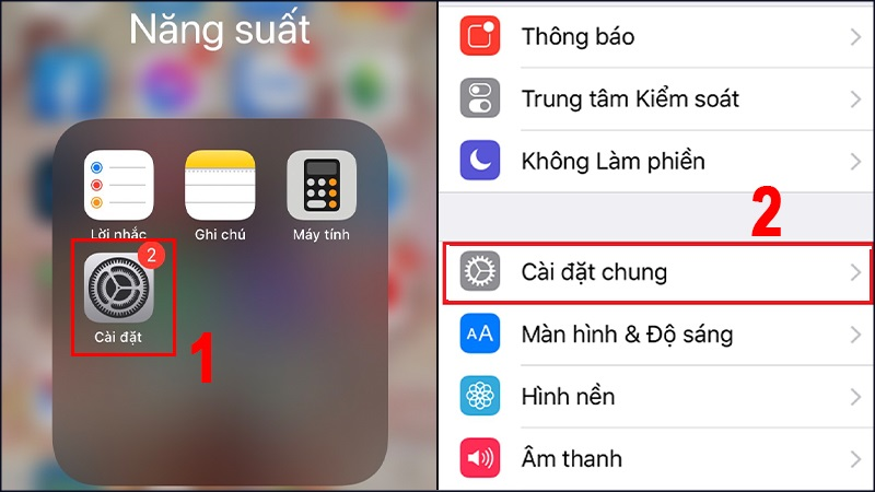 Cách tắt màn hình iPhone bằng nút Home ảo