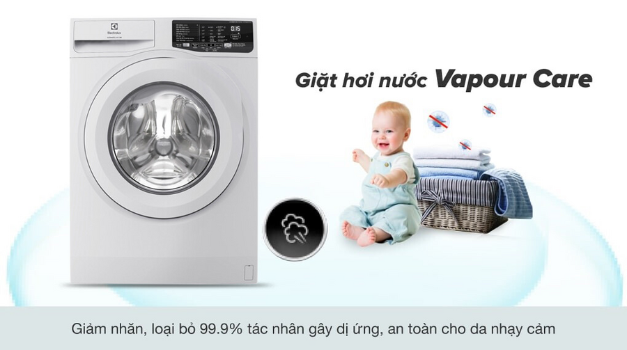 Công nghệ giặt hơi nước Vapour Care