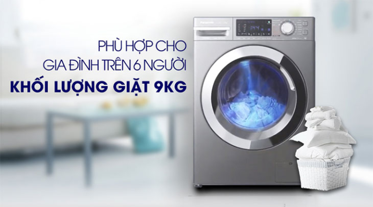 Nên cho quần áo vào máy giặt bao nhiêu là phù hợp?