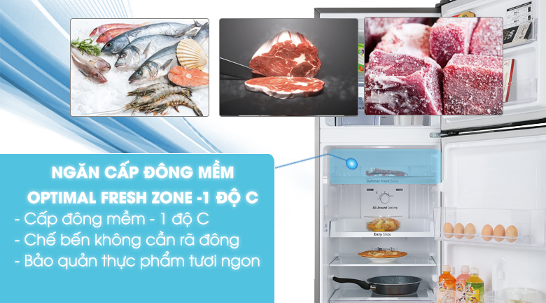 Ngăn đông mềm Optimal Fresh Zone