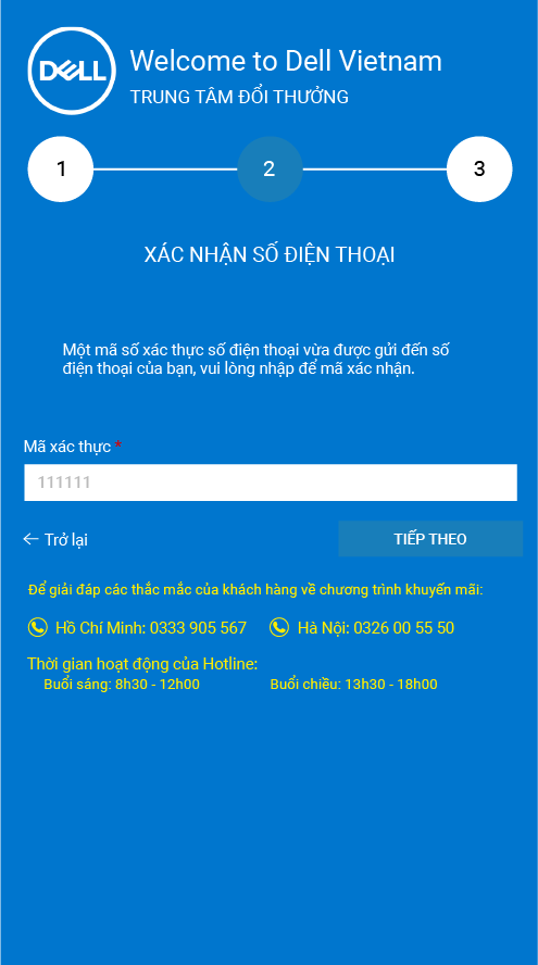 CÁCH THỨC NHẬN QUÀ: