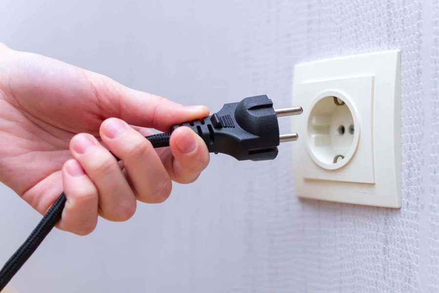 Cây nước nóng lạnh không vào điện