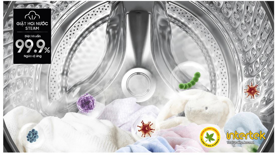 Công nghệ giặt hơi nước Hygiene Steam