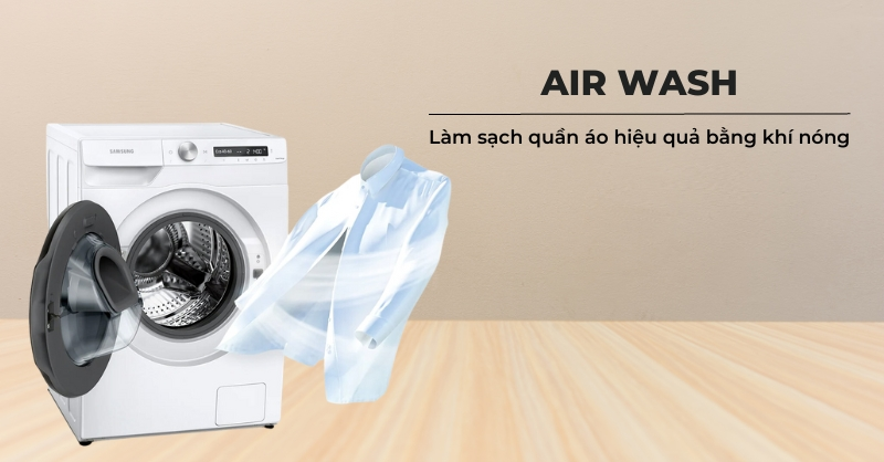 Công nghệ giặt khô khử mùi AirWash