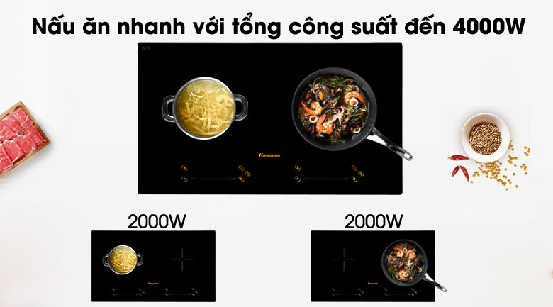 Công suất mạnh mẽ