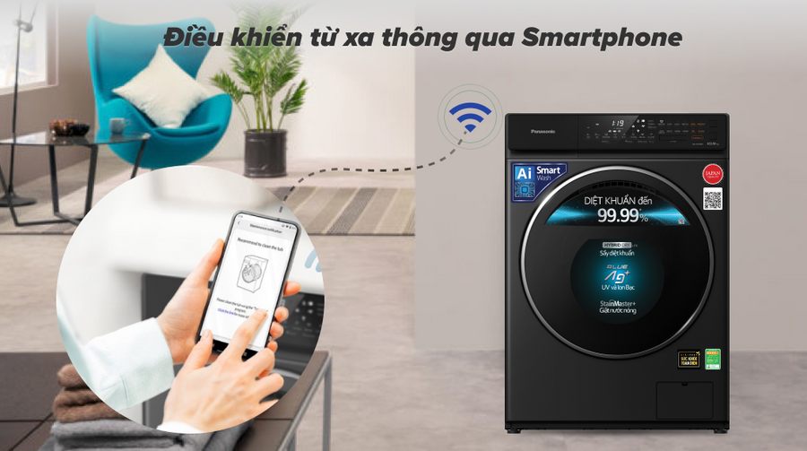 Điều khiển từ xa qua SmartApp trên điện thoại