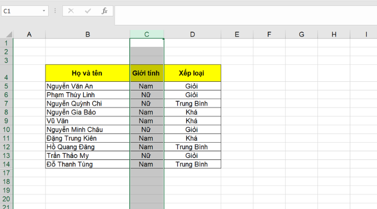 Hướng dẫn cách khắc phục lỗi bộ lọc không filter được trong Excel