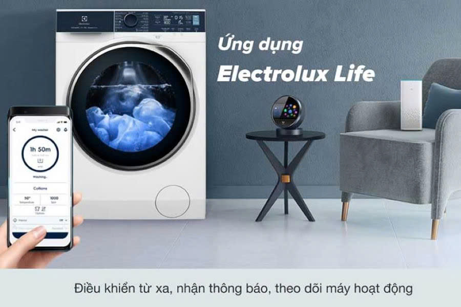 Kết nối wifi điều khiển từ xa qua ứng dụng Electrolux Life