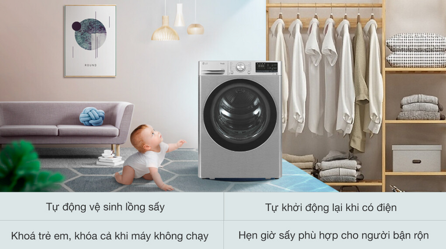 Máy sấy quần áo LG có tốt không?