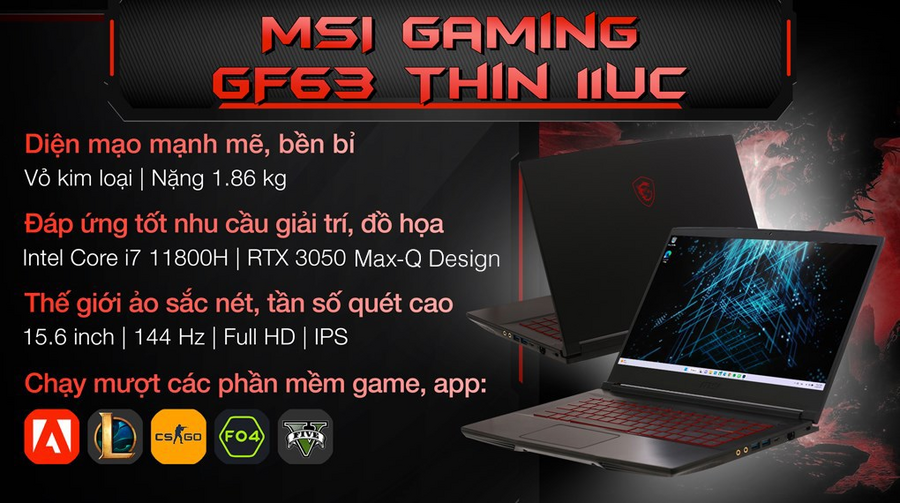 Top 6 laptop cấu hình mạnh, giá ngon cho sinh viên