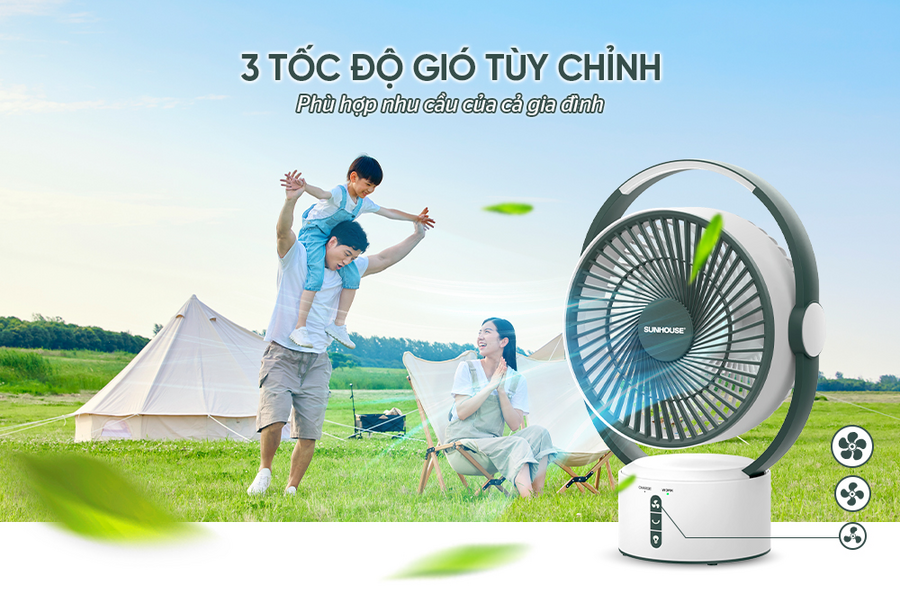 Tùy chỉnh tốc độ gió