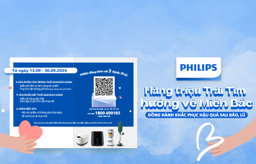 Chính sách bảo hành đặc biệt của Philips