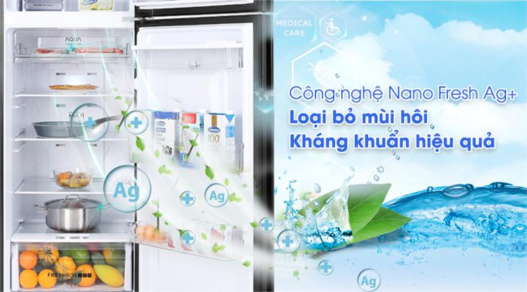 Công nghệ Nano Fresh Ag+