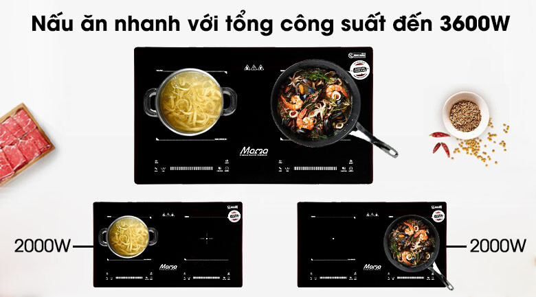 Công suất mạnh mẽ