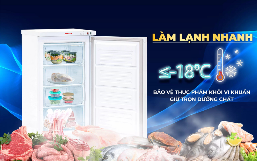 Làm lạnh nhanh và sâu