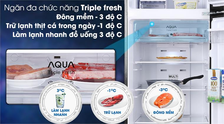 Ngăn đa chức năng Triple Fresh