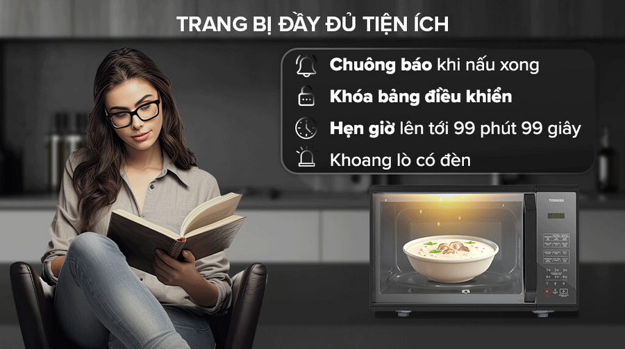 Trang bị các tính năng tiện lợi