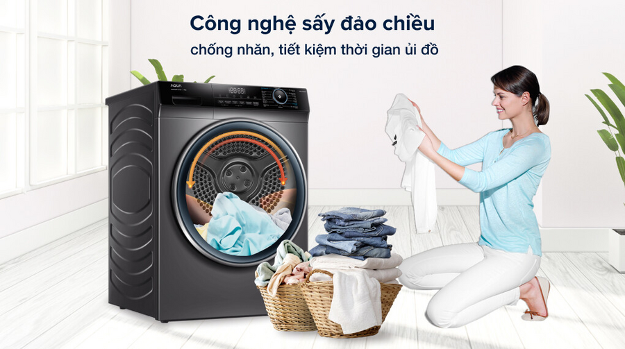 Sấy đảo chiều chống nhăn