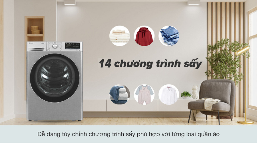 Chương trình sấy tiện lợi