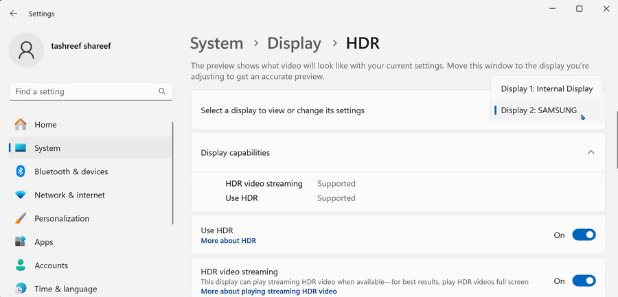 Hướng dẫn cách bật HDR và AutoHDR trên Windows 11