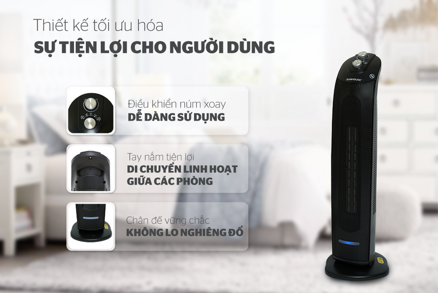 Sử dụng tiện lợi