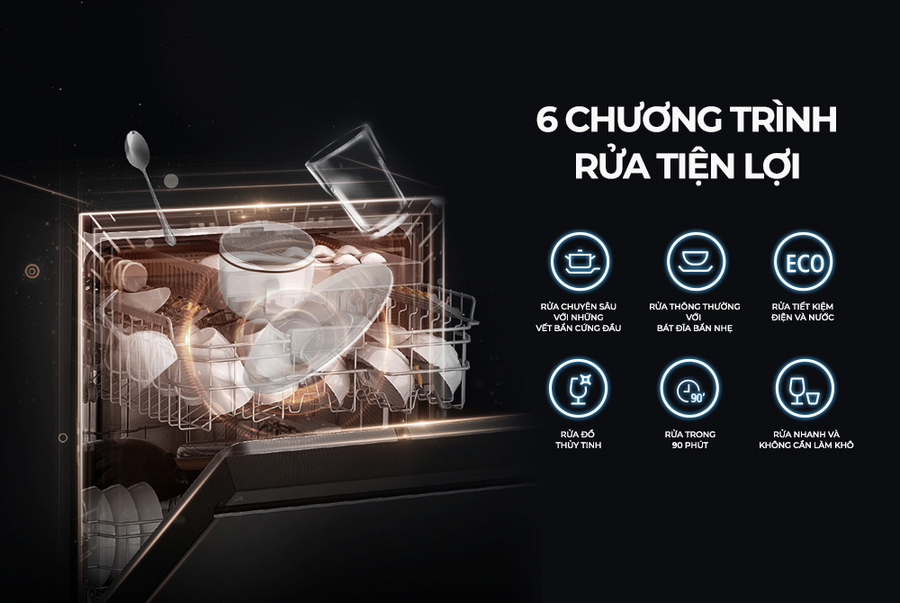 Đa dạng chức năng rửa