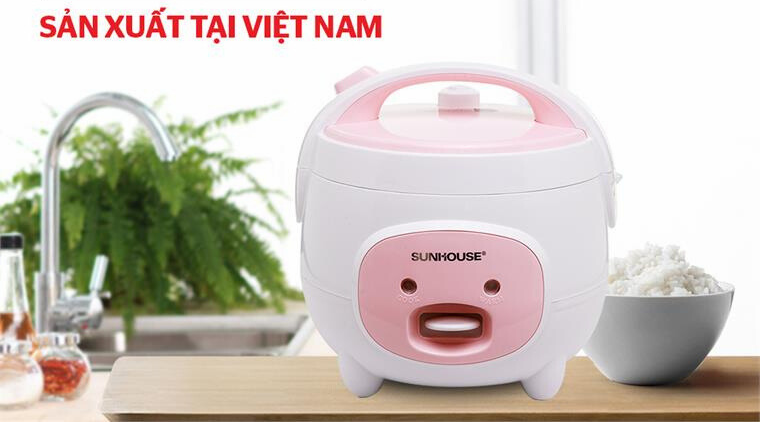 Nồi cơm điện Sunhouse 1.8L SHD8607W