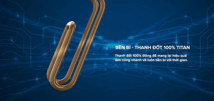 Thanh đốt làm từ đồng