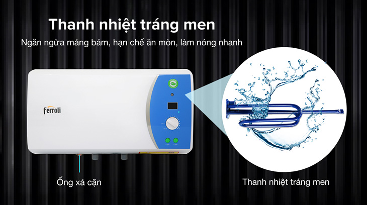 Thanh nhiệt tráng men