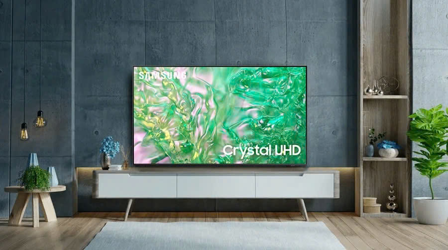 Smart Tivi Samsung 4K 55 inch 55DU8000 Crystal UHD