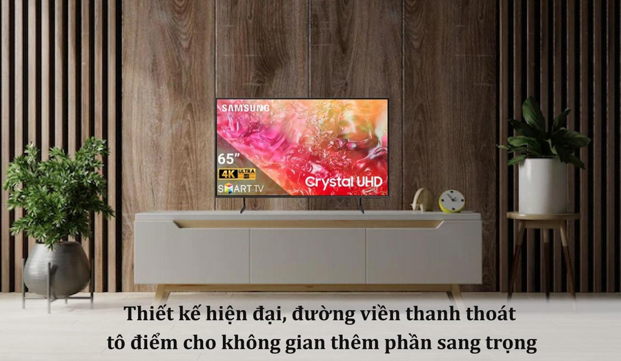 Smart Tivi Samsung 4K 65 inch 65DU7700 Crystal UHD