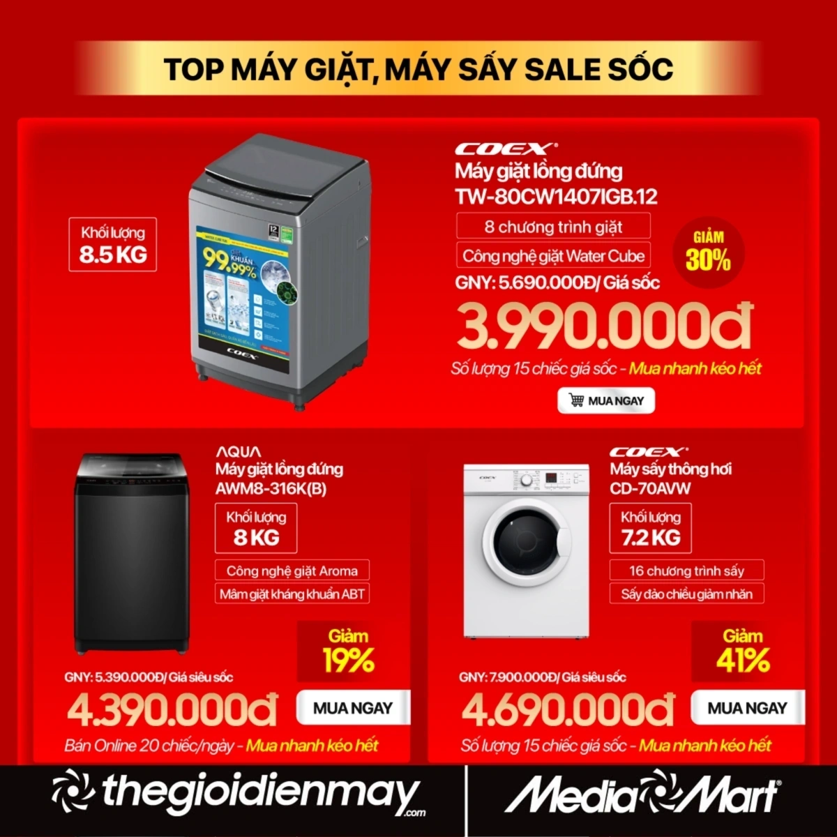 Top sản phẩm hot sale - giảm sốc