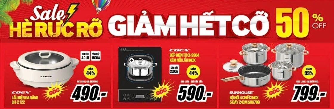 Giảm giá đến 50% cho Gia dụng, Đồ bếp
