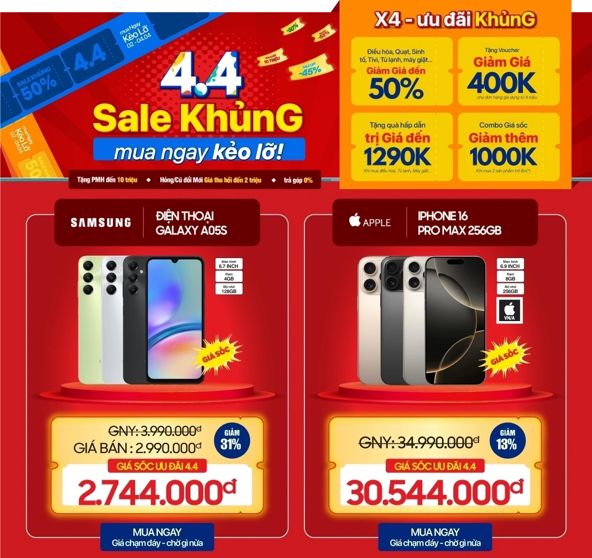 Ngày Hội Công Nghệ, Kỹ thuật số -Sale Sốc Thả Phanh
