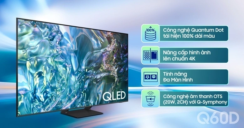 QLED tivi 4K Samsung 55Q60D 55 inch Smart TV