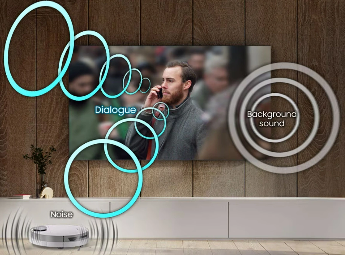 Tính năng Active Voice Amplifier Pro phân tích âm thanh, tối ưu chất lượng hội thoại giúp người dùng tập trung hơn vào nội dung