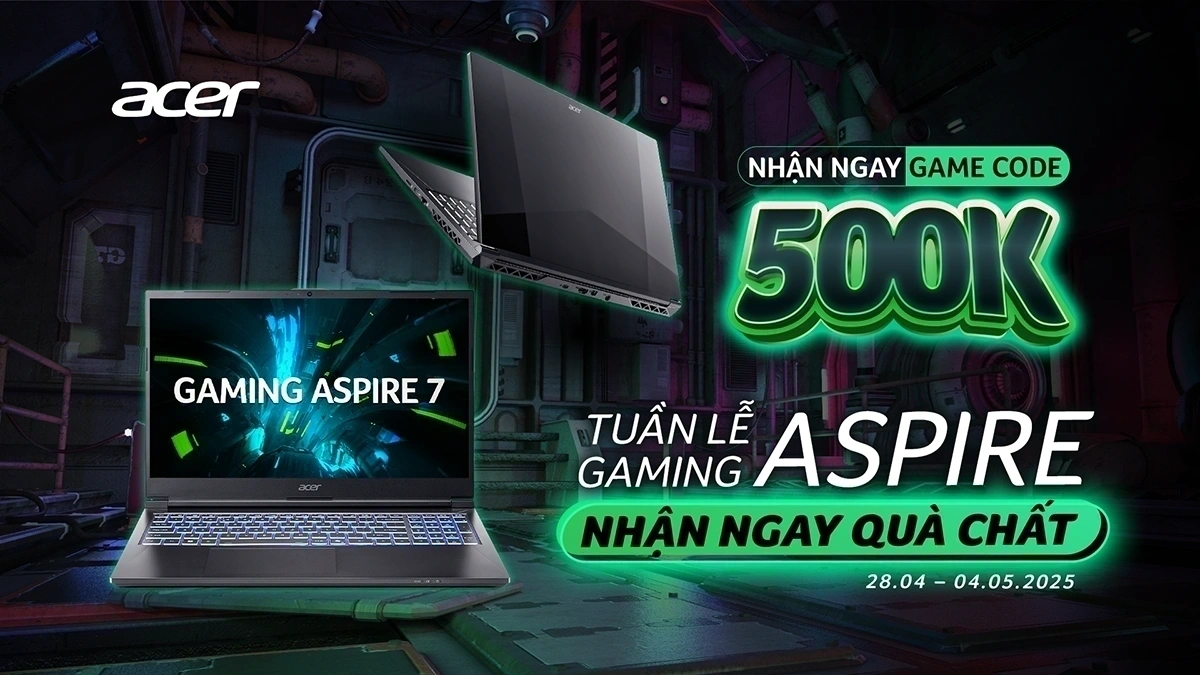 Tuần lễ gaming Acer Aspire