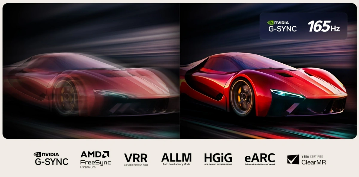 Các sản phẩm tivi LG OLED 2025 vẫn sẽ có tốc độ quét màn hình cao, đáp ứng nhu cầu chơi game, xem thể thao của người dùng