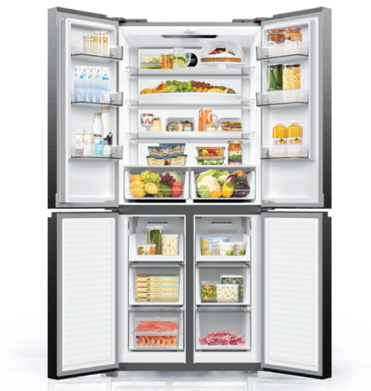 Dung tích lớn, hệ thống khay kệ rộng rãi, linh hoạt