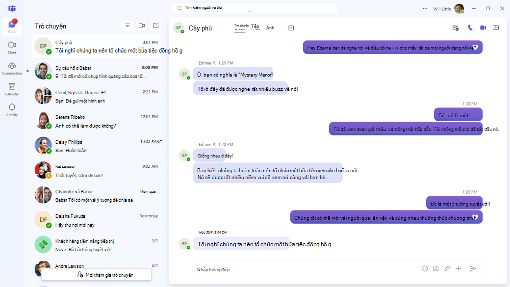 Hoàn tất quá trình chuyển từ Skype sang Microsoft Teams