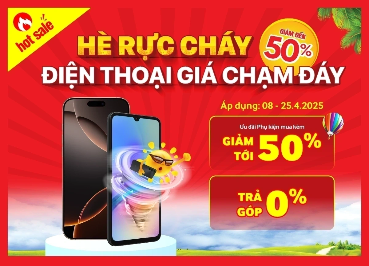 Nâng đời, lên chất - laptop, smartphone giảm đến 12 triệu