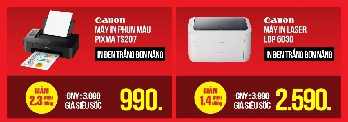 PC, máy in, phụ kiện, đồ công nghệ rẻ chưa từng có