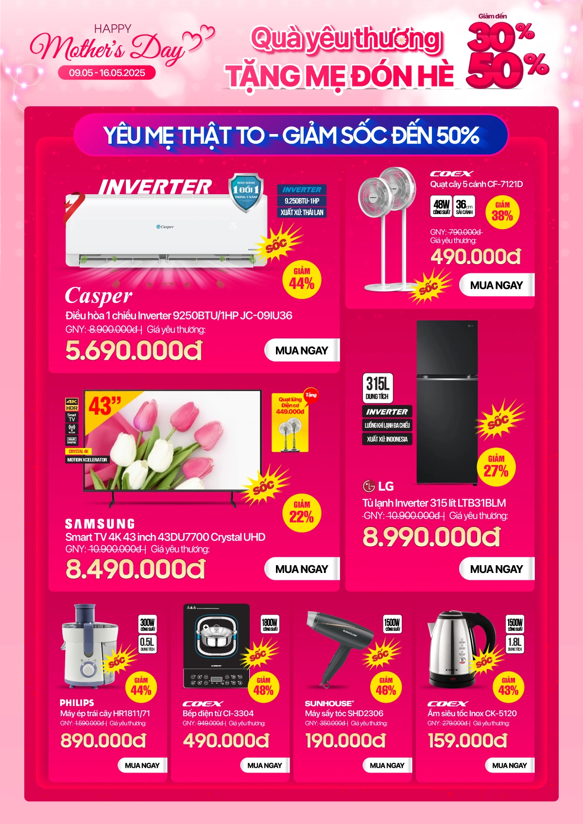 Sale Ngày của mẹ