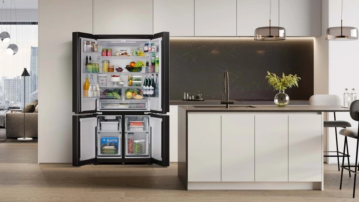 Tủ lạnh LG French Door 2025 có dung tích ngăn mát lớn hơn, phù hợp với thói quen sử dụng của người Việt hơn