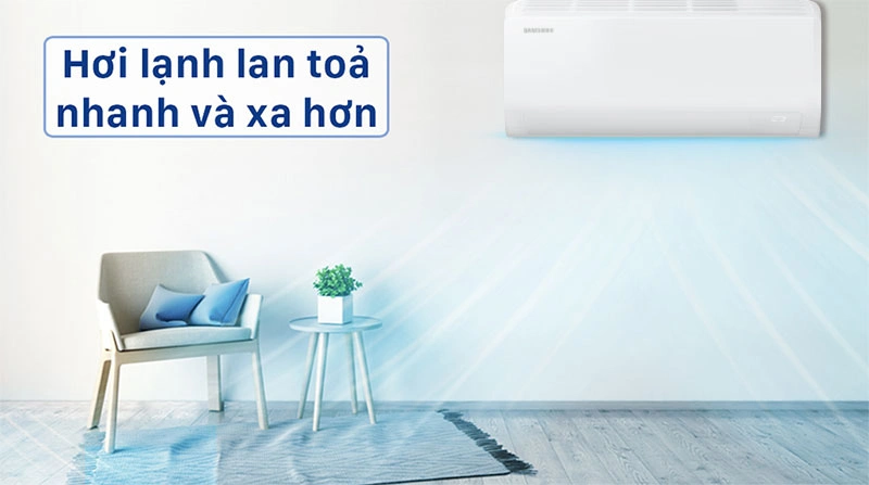 1. Điều hòa Samsung 1 chiều Inverter 1HP-9.000BTU AR10DYHZAWKNSV