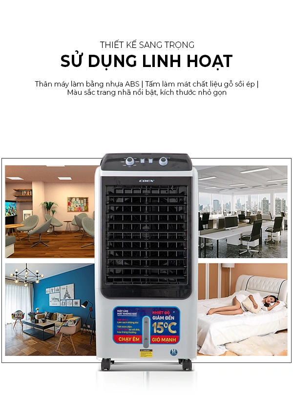 2. Quạt điều hòa Coex CA-7115