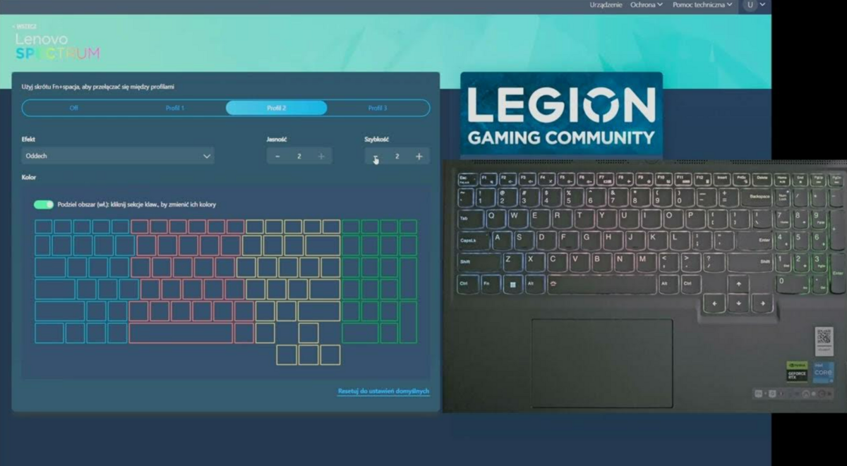 Cá nhân hóa hệ thống đèn nền RGB và giao diện