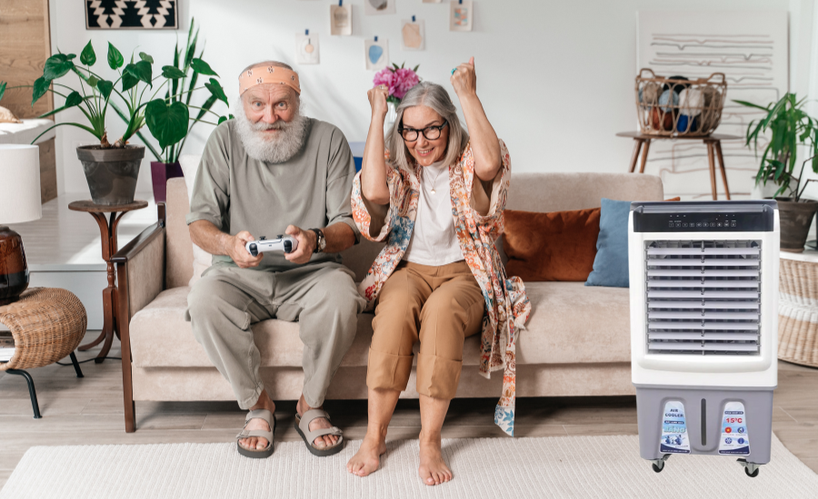 Cách chọn quạt điều hòa cho người cao tuổi trong mùa nóng